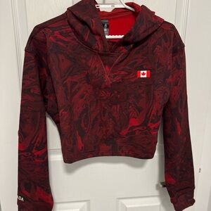 Lululemon Team Canada Cropped Hoodie